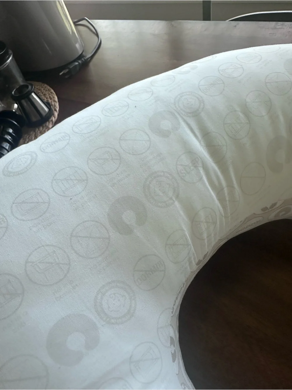 Boppy White Nursing Support Pillow